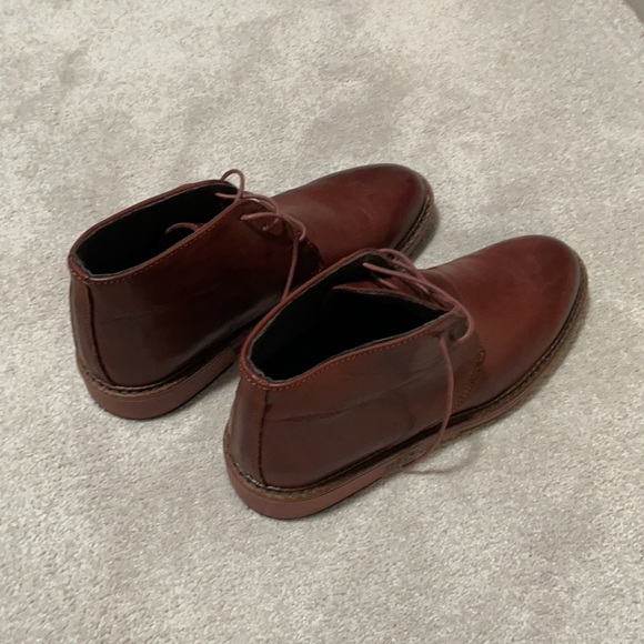 Red Italian leather shoes - Picture 4 of 5